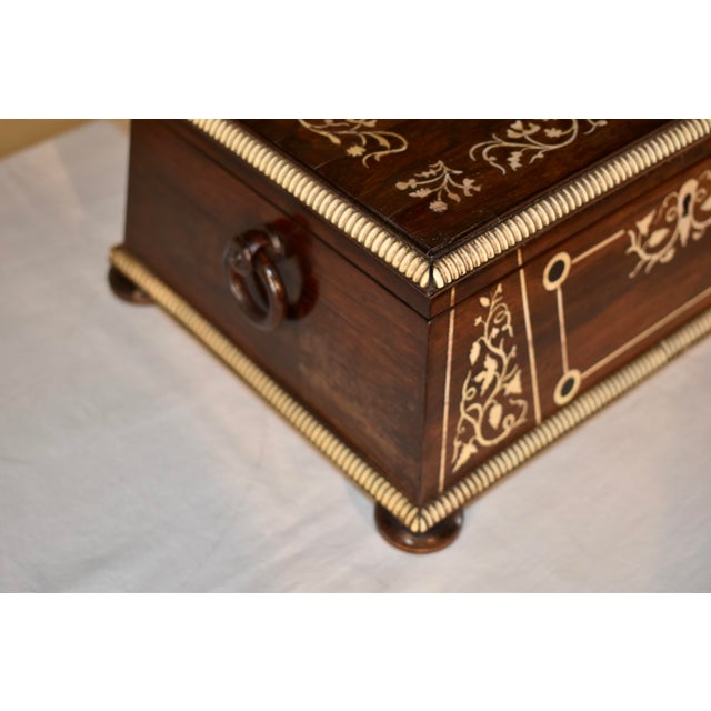 Wood 19th Century English Dresser Box For Sale - Image 7 of 9