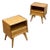 Pair of Mid Century Nightstands by Heywood Wakefield For Sale