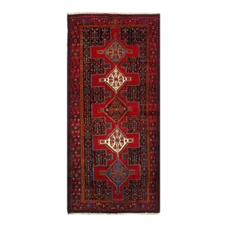 1960s Navy Blue Antique Senneh For Sale