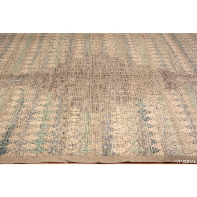 Nazmiyal Collection Large Size Geometric Modern Area Rug For Sale In New York - Image 6 of 10