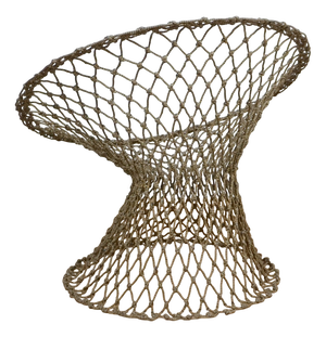 Vintage Fishnet Chair, 1990s