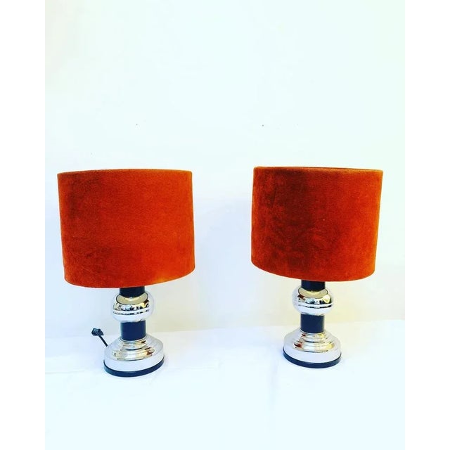 Mid-Century Reputation Design Table Lamps, 1970s, Set of 2 For Sale - Image 12 of 14