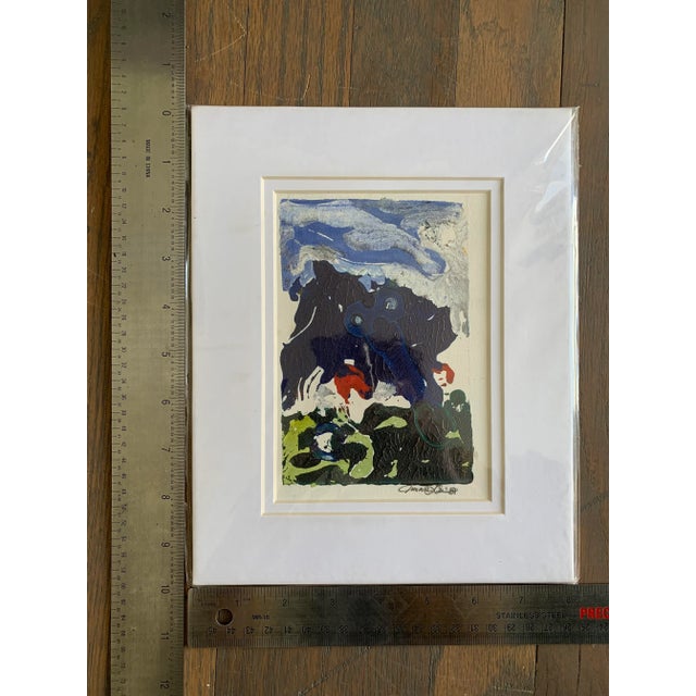 Contemporary Untitled Abstract Oil Painting on Panel by Jimi Evans For Sale - Image 4 of 5