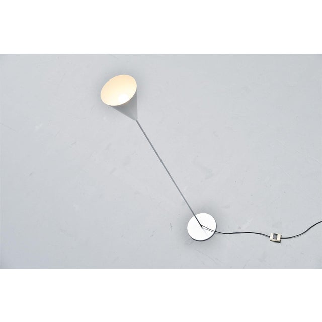 Metal VE03 Floor Lamp attributed to Werner Blaser for 't Spectrum, Holland, 1964 For Sale - Image 7 of 9