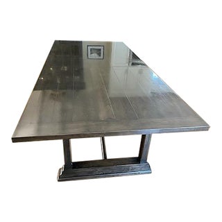 Guy Chaddock Oak Gate Dining Table For Sale