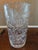 Victorian Vintage Hand Cut Crystal Vase - American Brilliant Cut For Sale - Image 3 of 6