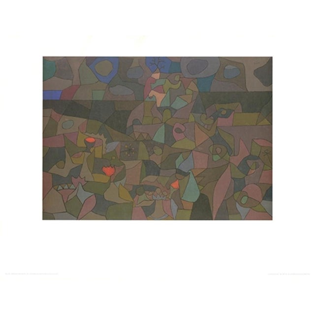 Garden after the Storm by Paul Klee is a refined art print on heavy paper, produced after the original work from 1921....