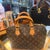 1996 Louis Vuitton Monogram Coated Canvas Alma Hand-Bag For Sale - Image 9 of 13