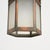 Antique Arts and Crafts Glass Hexagonal Lantern Pendant Light, 1930s For Sale - Image 6 of 8
