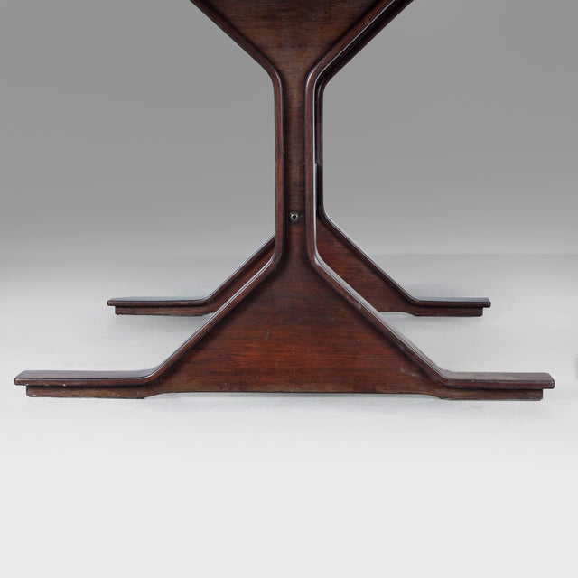 Wood Desk by Gianfranco Frattini for Bernini, 1960 For Sale - Image 7 of 14