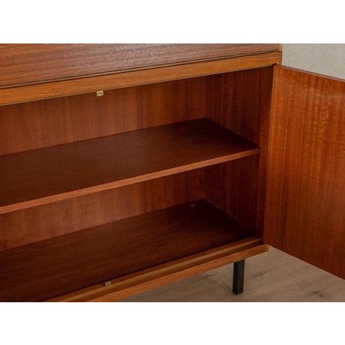 Vintage Wooden Brown Bureau, 1960s For Sale - Image 6 of 7