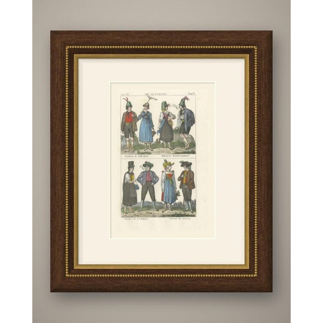 This original antique lithograph, hand colored, comes from the Galleria Universale di Tutti i Popoli del Mondo (Venice,...