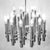 This impressive chandelier was designed by angelo brotto for esperia in italy in the 1960s. It is one of a whole series...