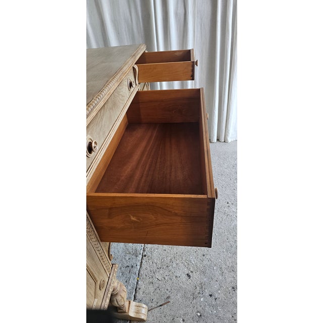 1930s Farm House, Jacobean Sideboard Buffet, Walnut Wood For Sale - Image 15 of 15