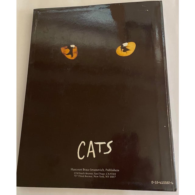 Paper 1983 Vintage Paperback “Cats-The Book of the Musical” Playbook For Sale - Image 7 of 7