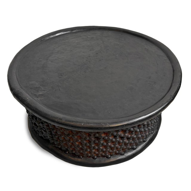 Mid 20th Century Vintage Bamileke Coffee Table Stool For Sale - Image 5 of 5