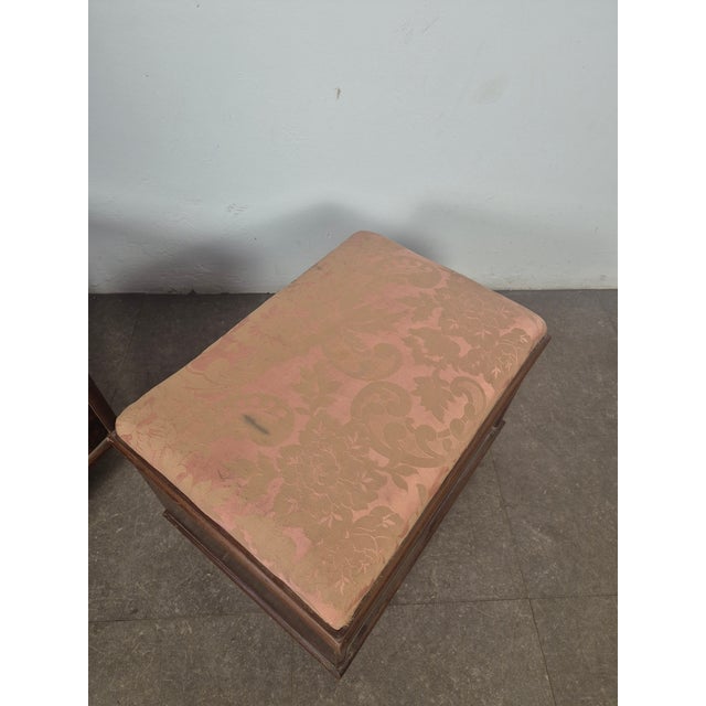 Art Deco Ottomans, 1930s, Set of 2 For Sale - Image 5 of 12