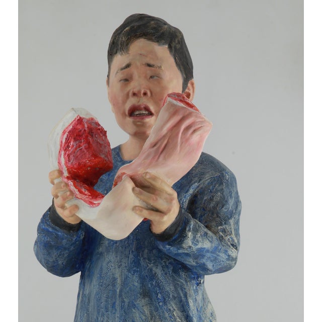 Wei Yi 魏艺, Liu Youcai from Childhood, 2010, Resin For Sale - Image 6 of 11