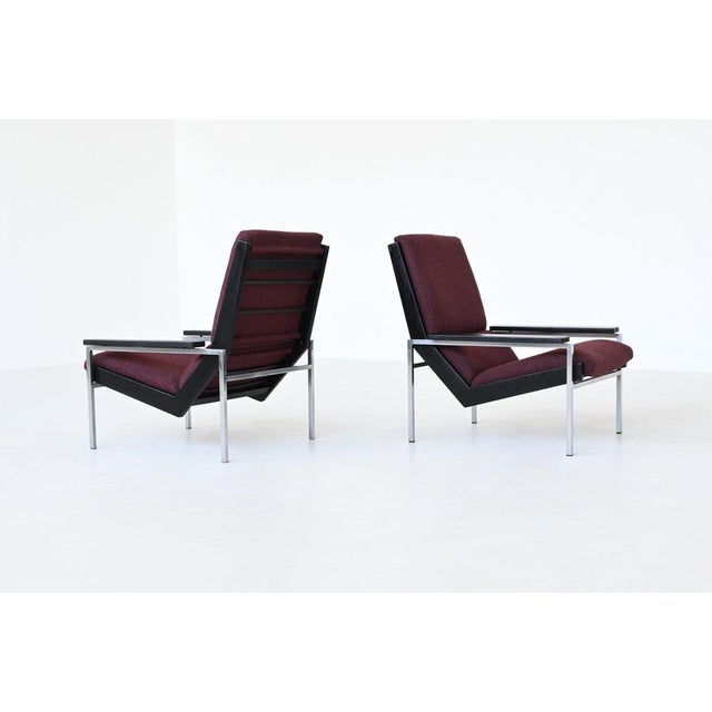 1960s Lotus Lounge Chairs attributed to Rob Parry for Gelderland, Netherlands, 1960s, Set of 2 For Sale - Image 5 of 18