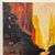 Colourful Golden Orange Impasto Abstract Landscape of Chrysler in New York City 2025 For Sale - Image 6 of 9