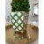 Transitional Boxwood Trellis Enameled Square Cachepot For Sale - Image 3 of 7