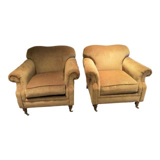 Pearson Contemporary Club Chairs - a Pair For Sale