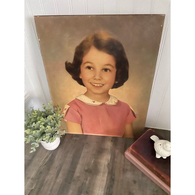 Shabby Chic Charming Vintage Carved Mirror With Authentic Distressing For Sale - Image 3 of 9