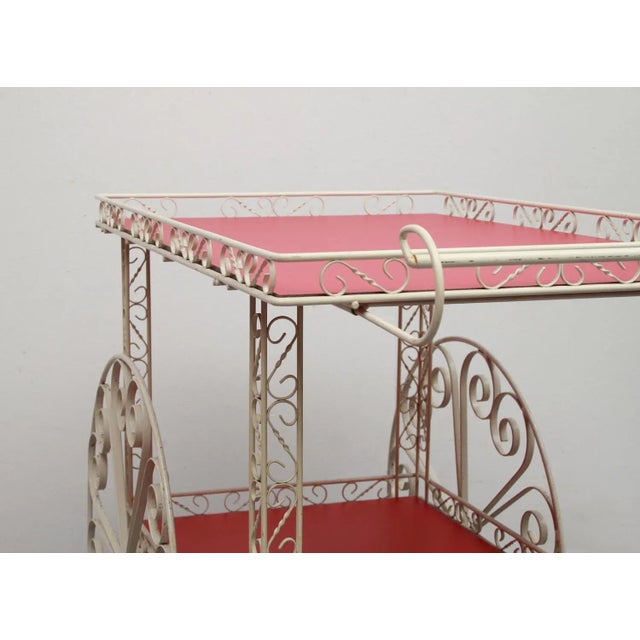 1950s Serving Trolley, France, 1955 For Sale - Image 5 of 13