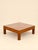 Vintage Straw Marquetry Coffee Table, 2000s For Sale - Image 4 of 4
