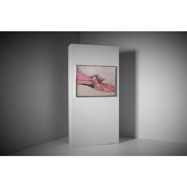 Unique Pop Art silkscreen by famous Dutch pop art pioneer Woody van Amen (born 1936), 1968. Van Amen attended the Academy...