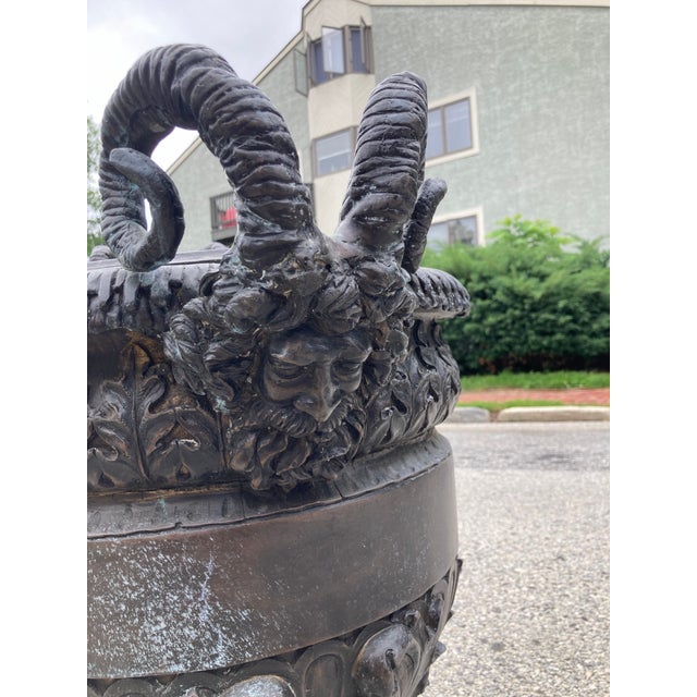 Gothic 19th Century Bronze Gothic Planter For Sale - Image 3 of 9