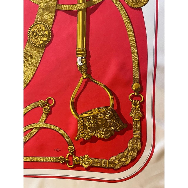 Hermes Gaucho scarf, Hermes 2000 This brightly colored, contrasting scarf celebrates the gaucho, one of Argentina's...