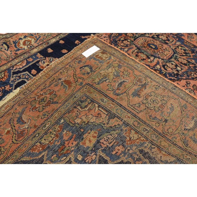 Early 20th Century Antique Persian Malayer Rug - 03'11 X 05'11 For Sale - Image 5 of 10