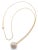 Tiffany & Co. Hardware Diamond Ball Yellow Gold Pendant Necklace For Sale - Image 9 of 12