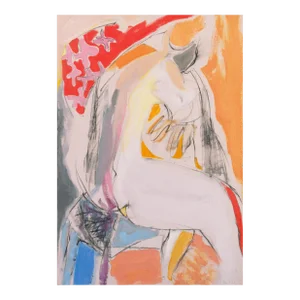 'Abstract Figural' by Suzanne Gertz, Woman Artist, Art Institute of Chicago, San Bernardino