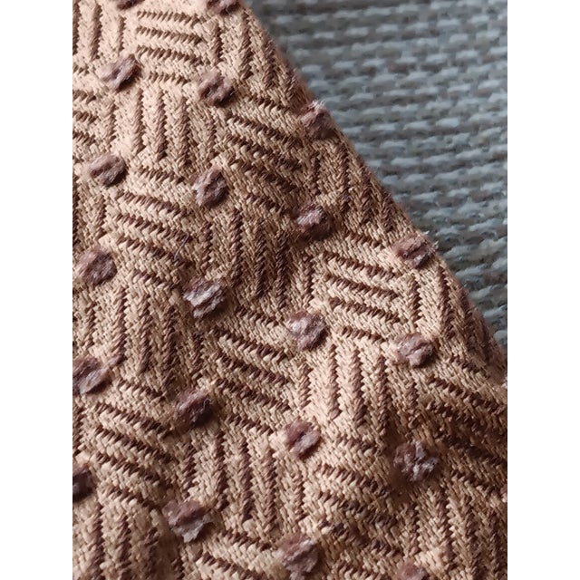 Delisting, Woven Silk Infused Italian Designer Fabric- 2 1/3 Yards For Sale In Atlanta - Image 6 of 8