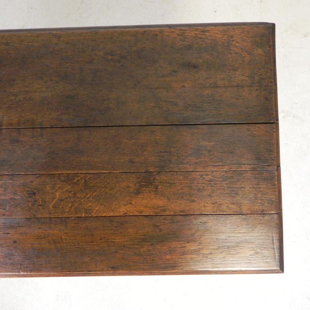Bistro Table with Oak Top, 1930s For Sale - Image 14 of 18