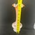 Antique Victorian Satin Peach Art Glass Vase Hand Painted Forget-Me-Nots For Sale In Birmingham - Image 6 of 10