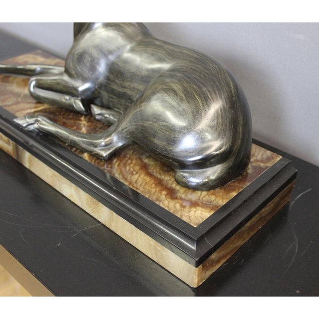 Irénée Rochard, Art Deco Antelope, 1920s, Babbitt For Sale - Image 14 of 15