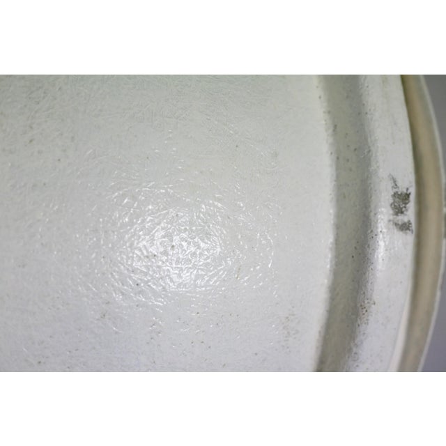 Fiberglass lounge chair, Charles Zublena, cira 1965. Wear consistent with age: small traces, small jumps of lacquer on the...