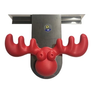 SKS Fun & Fantasy Collection "Elk" RED Overdoor Wardrobe Hook #67017 For Sale