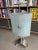 80s Monumental Glass Panel Steel Lamp Postmodern Fontana Arte Fratelli Martini Ponti Tronconi Style For Sale In Las Vegas - Image 6 of 12