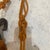 1970s Pair Ram Head Leather Wrapped Curtain Tieback Tassels For Sale - Image 4 of 11