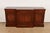 Late 20th Century Baker Furniture Historic Charleston Georgian Flame Mahogany Breakfront Sideboard or Bar Cabinet For Sale - Image 14 of 14