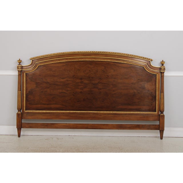 Age: Approx. 25 Years Old Details: Genuine Gold Gilt Details Ready To Attach to Your Existing Bedframe Fine Carved Details...