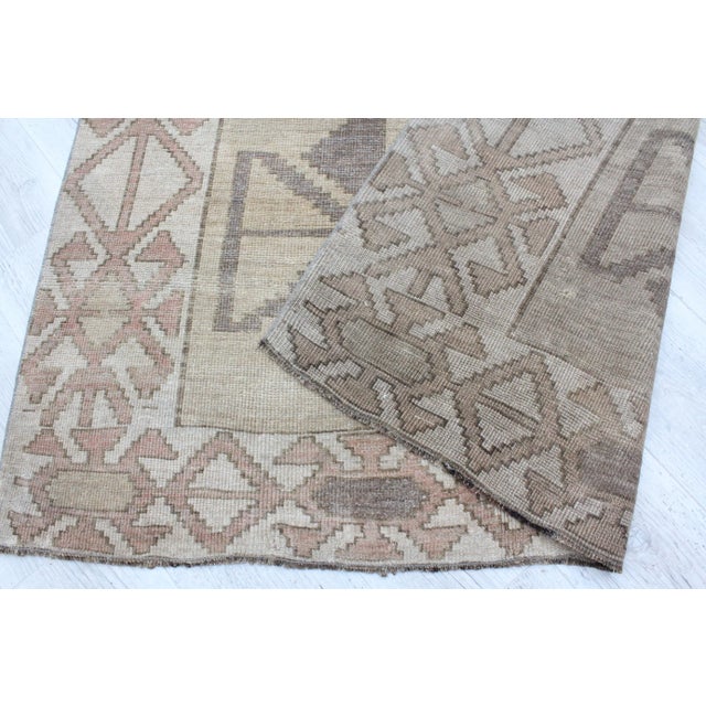 Vintage Turkish Rug Runner - 61.5"x149" For Sale - Image 11 of 12