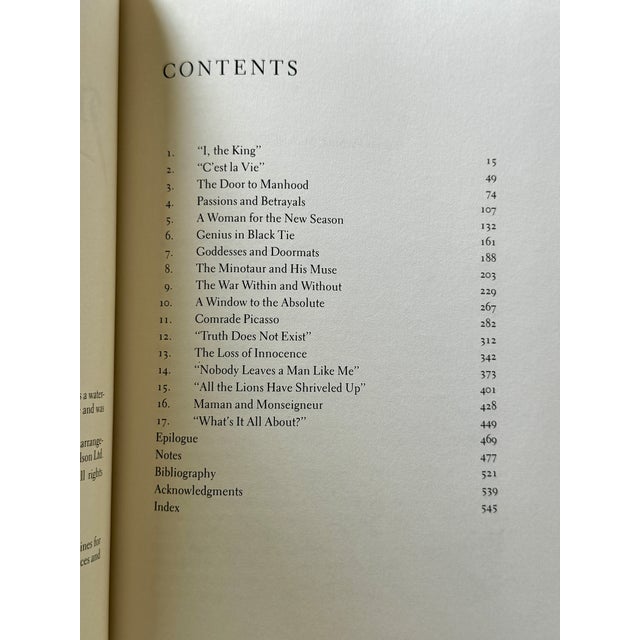 Picasso Leather-Bound and Gilded Book Autographed by Ariana Huffington For Sale - Image 10 of 12