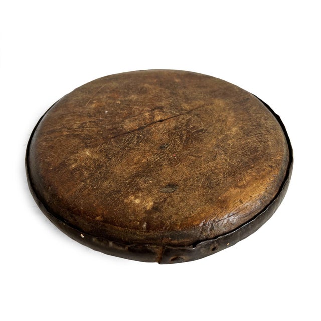 Indian Antique Rustic India Tobacco Container For Sale - Image 3 of 3