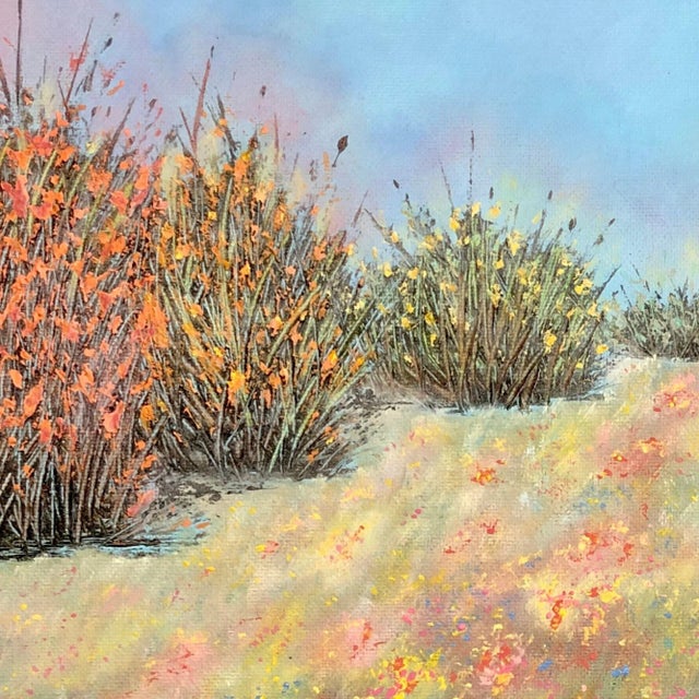 "Peaceful Harmony" Contemporary Original Impressionist Style Painting by Deb Bossert For Sale - Image 4 of 7