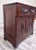 Brown Antique Victorian Eastlake Style Walnut Cupboard Washstand Nightstand For Sale - Image 8 of 11